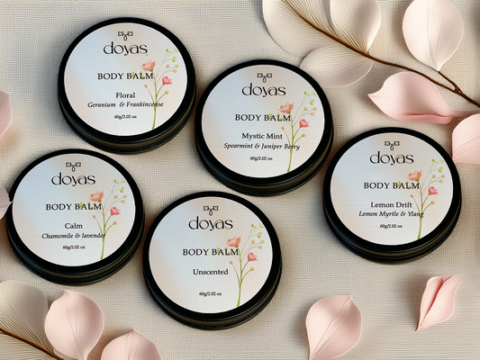 Hydrating body balm collection in 60g tin